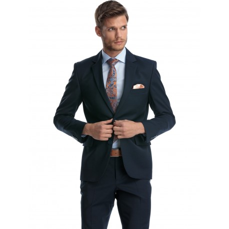 Costum office bleumarin pepit