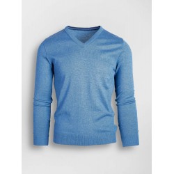 Pulover slim bluemarin jeans cu anchior