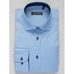 Camasa casual slim fit cu imprimeuri mici