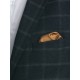 Sacou barbati slim fit bleumarin cu carouri