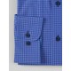 Camasa bleumarin cu caro mov slim fit