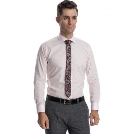 Camasa roz slim fit