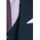 Costum cu vesta slim fit bleumarin pepit