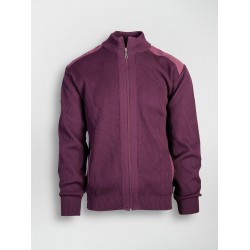 Jacheta cu fermoar regular mov 