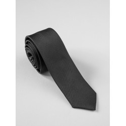 Cravata ingusta neagra 