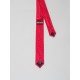 Cravata rosie uni ingusta 