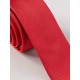 Cravata rosie uni ingusta 