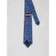 Cravata model paisley bleumarin